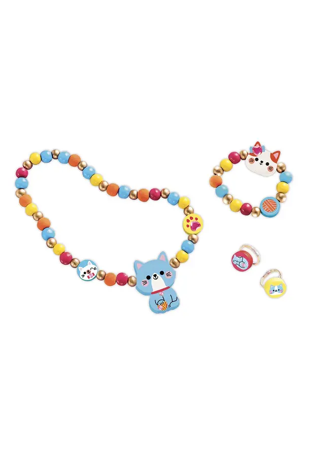 Janod - 9114 Bijoux - Armbandjes maken - Katten