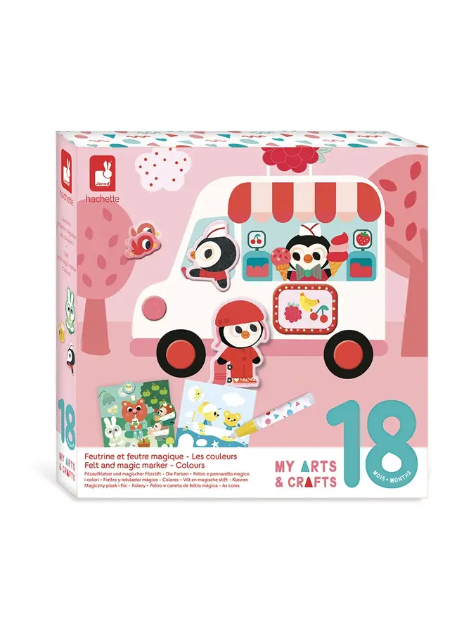 9212 Vilt en markerset - 18 maanden