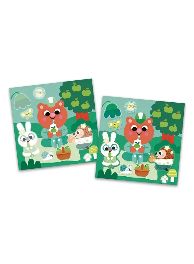 Janod - 9212 Vilt en markerset - 18 maanden