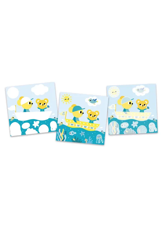 Janod - 9212 Vilt en markerset - 18 maanden