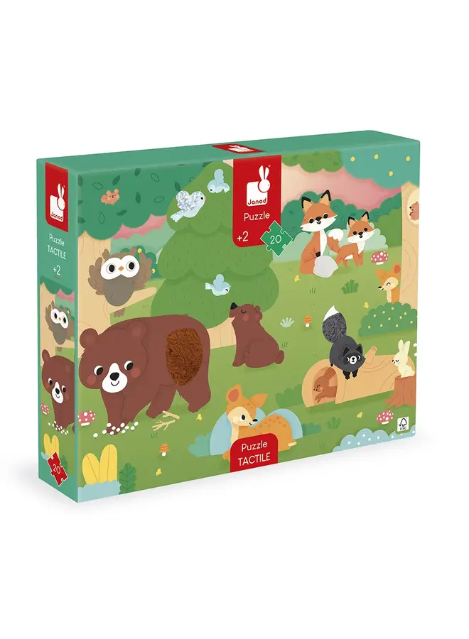 Voelpuzzel - Bos (20 stukjes)