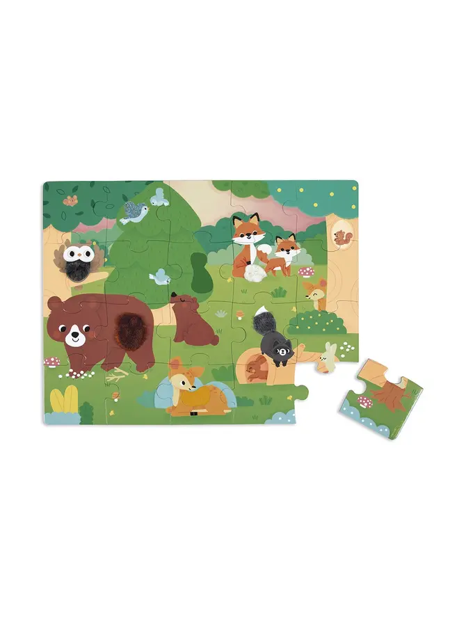 Janod - 2492 Voelpuzzel - Bos