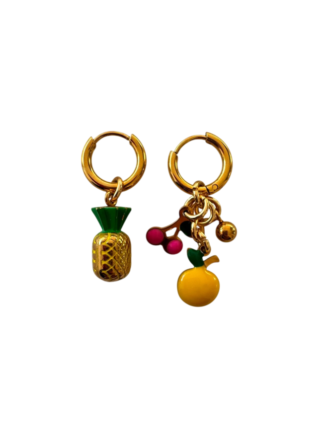 ByMelo - Oorbellen fruit