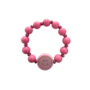 ByMelo - Armbandje smiley - Roze