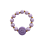 ByMelo - Armbandje smiley - Paars