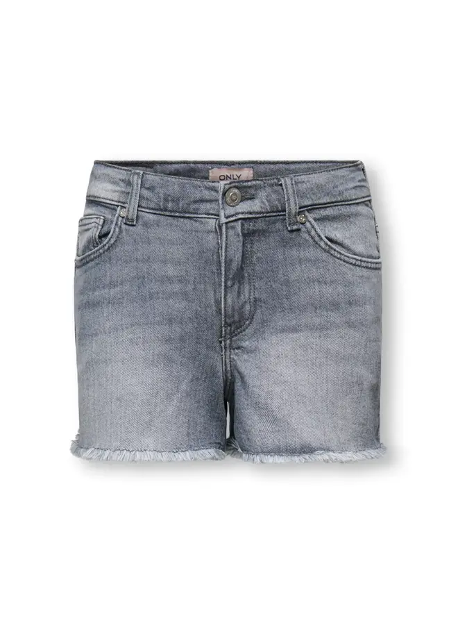 Kids Only - Robyn vintage denim shorts – Medium grey denim