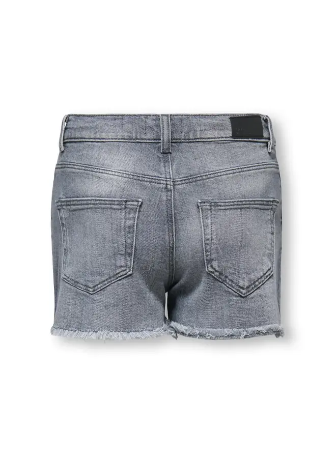 Kids Only - Robyn vintage denim shorts – Medium grey denim
