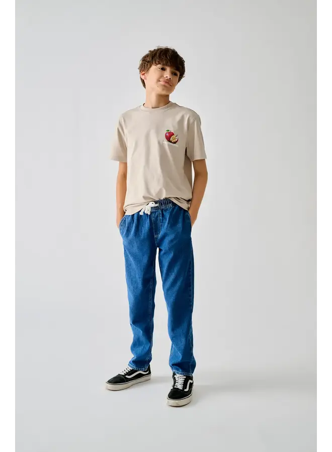 ONLY & SONS Junior - Tasty relax ss tee – Silver lining / NYC galleria
