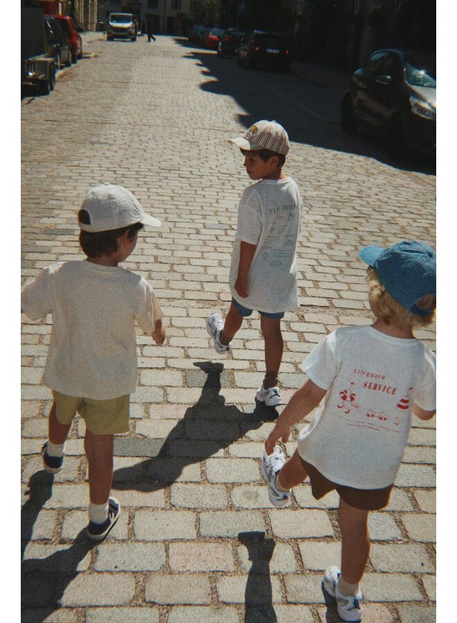 Konges Sløjd - Era tee - Off white/Lifeguard service