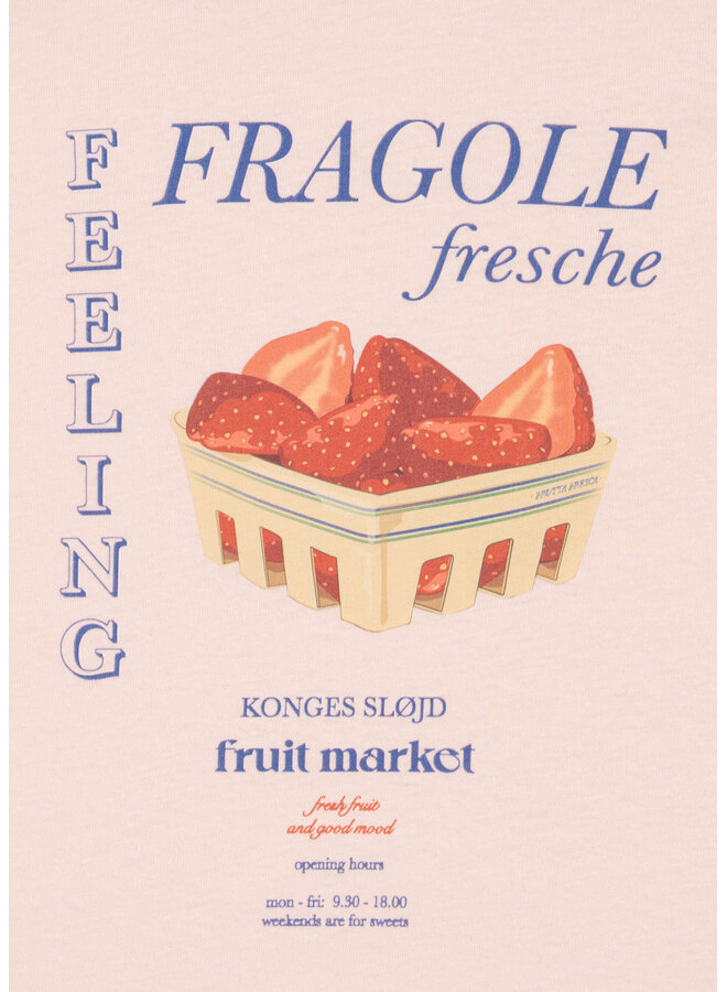 Konges Sløjd - Era tee - Creole pink