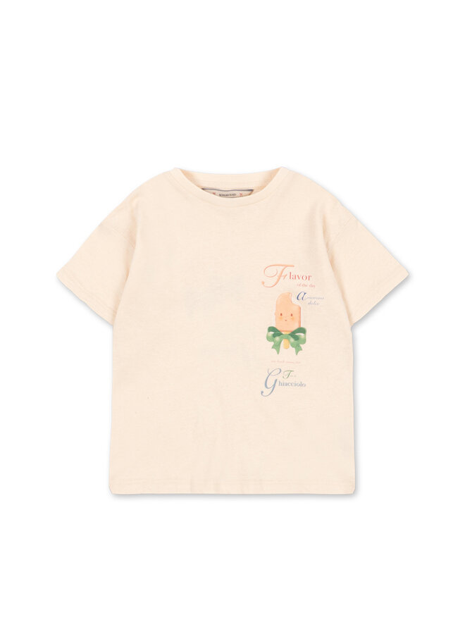 Konges Sløjd - Era tee - Ecru/Ghiacciolo