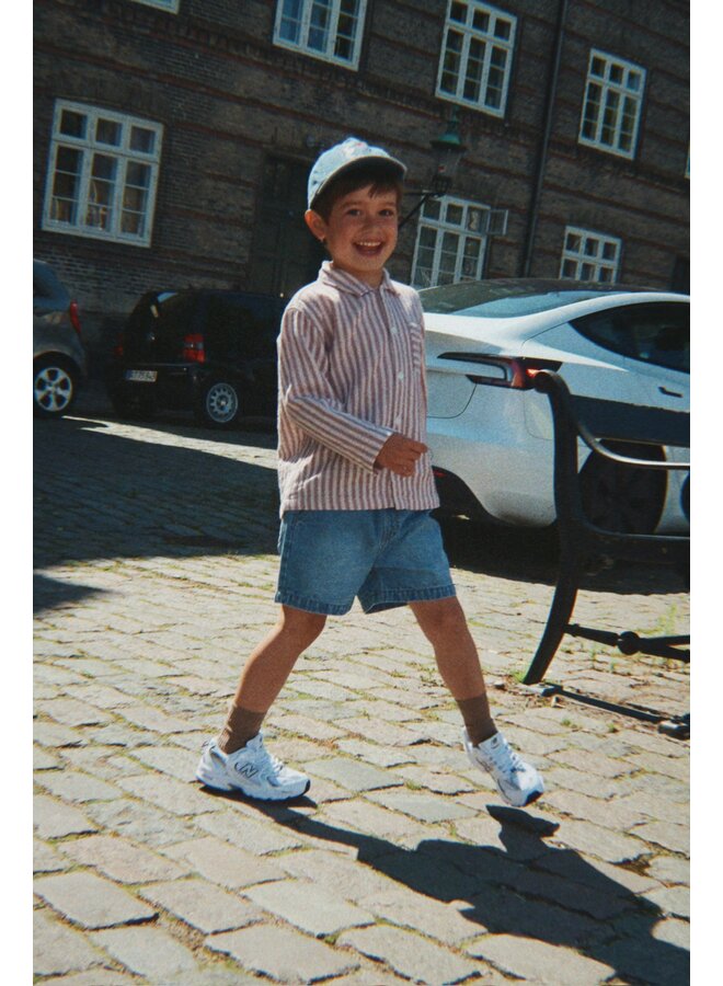 Konges Sløjd - Magot denim shorts - Denim blue