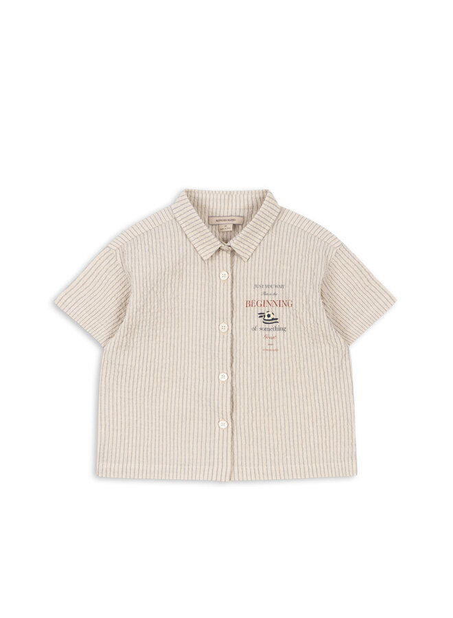 Elliot ss shirt - Tradewinds stripe