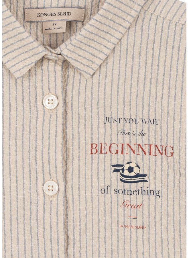 Konges Sløjd - Elliot ss shirt - Tradewinds stripe
