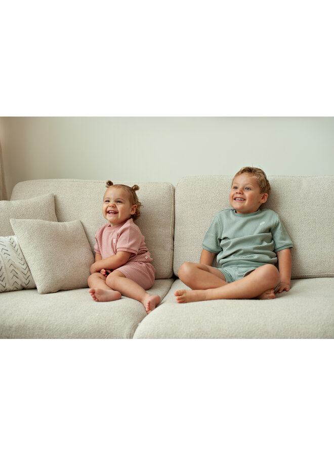 Feetje - Shortama wafel - Summer special - Mauve