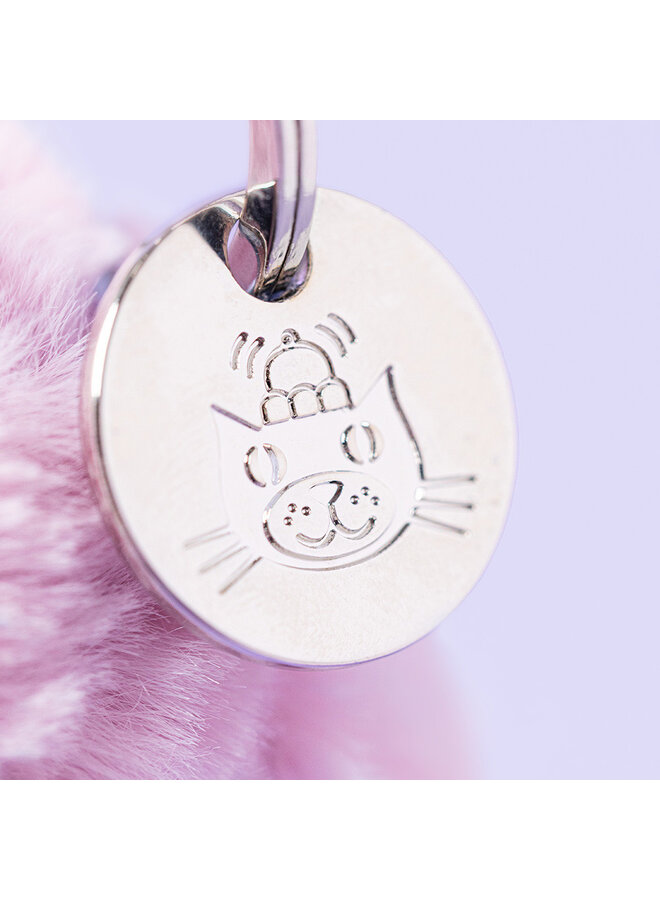 Jellycat - Thistlepop blossom bunny bag charm