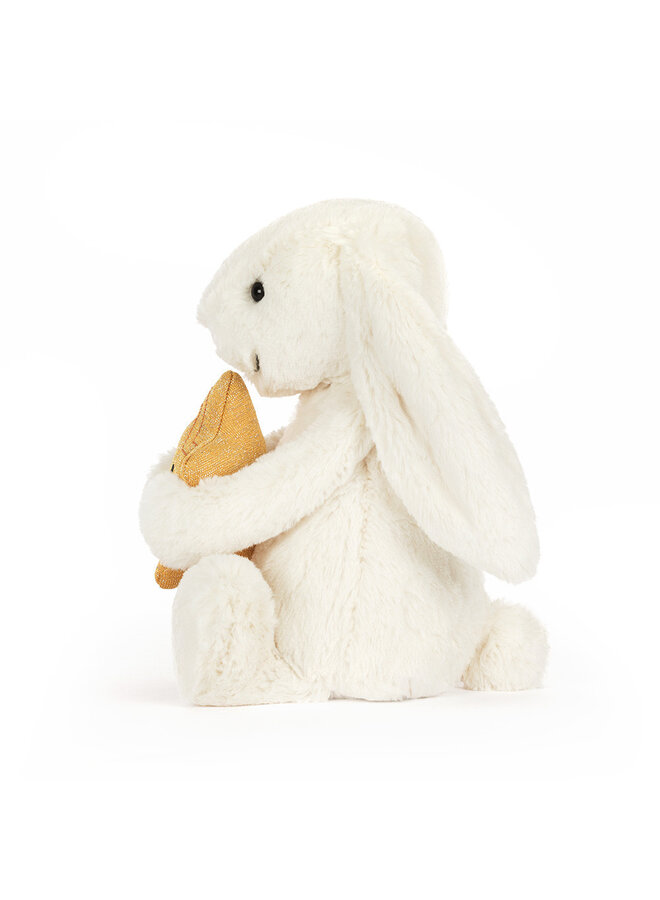 Jellycat - Cream bunny with star