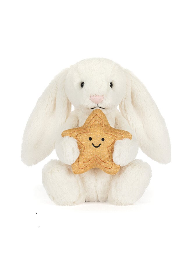 Jellycat - Cream bunny with star