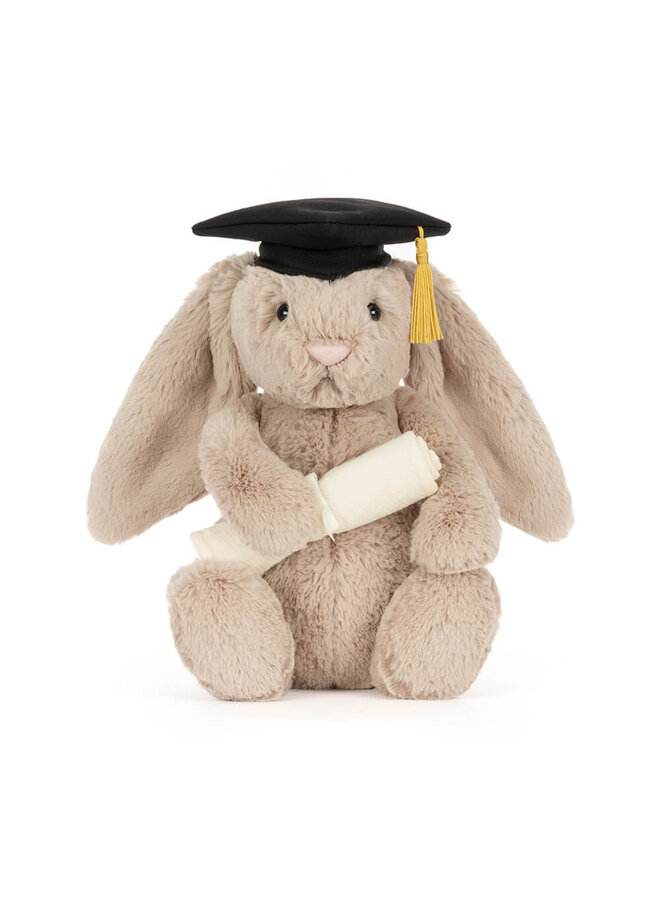 Jellycat - Bashful bunny graduation outfit
