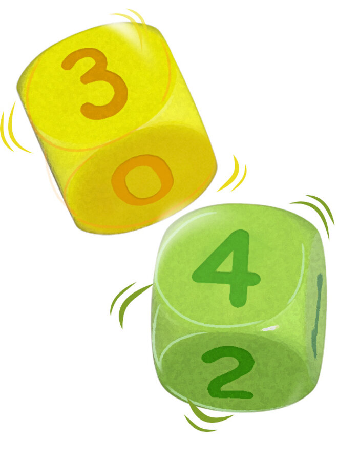 Haba - Mini spel - 3+4 = Kriebeldier