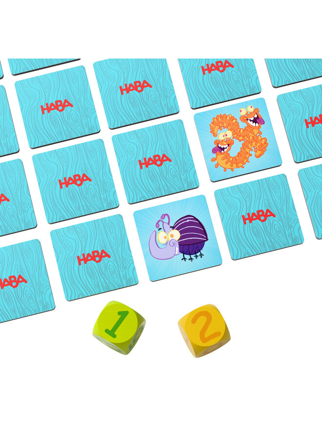 Haba - Mini spel - 3+4 = Kriebeldier