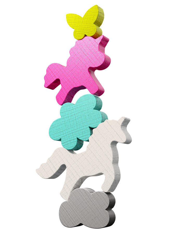 Haba - Stapelspel - Eenhoorns