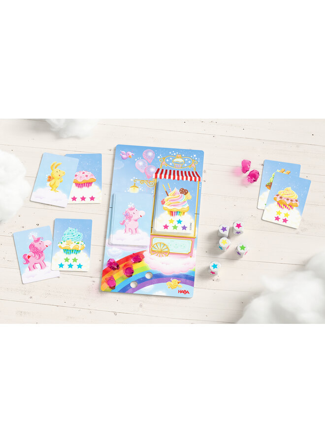 Haba - Eenhoorn Flonkerglans - Magisch dobbelplezier