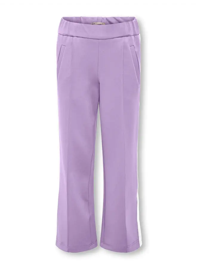 Kids Only - Warm up life x track pants - Lilac breeze