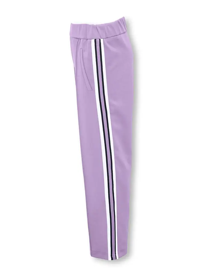 Kids Only - Warm up life x track pants - Lilac breeze