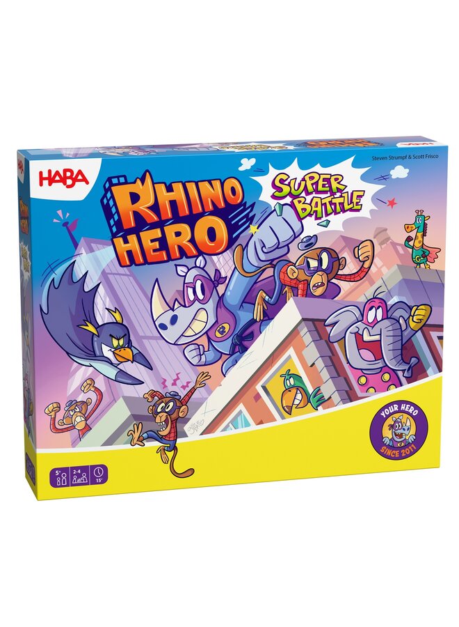 Haba - Rhino hero - Super battle
