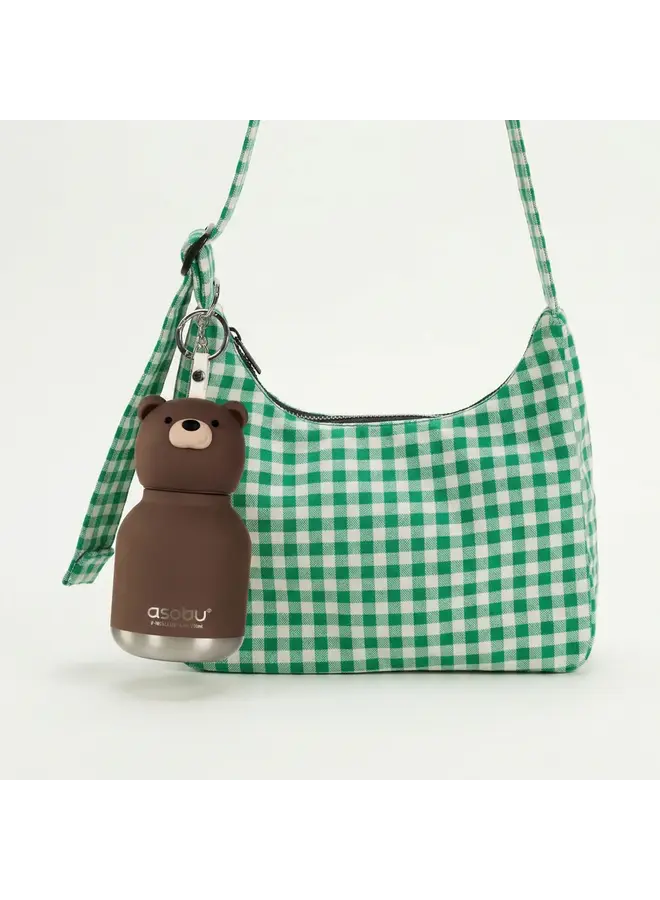 ASOBU - Mini bestie bottle - Brown bear