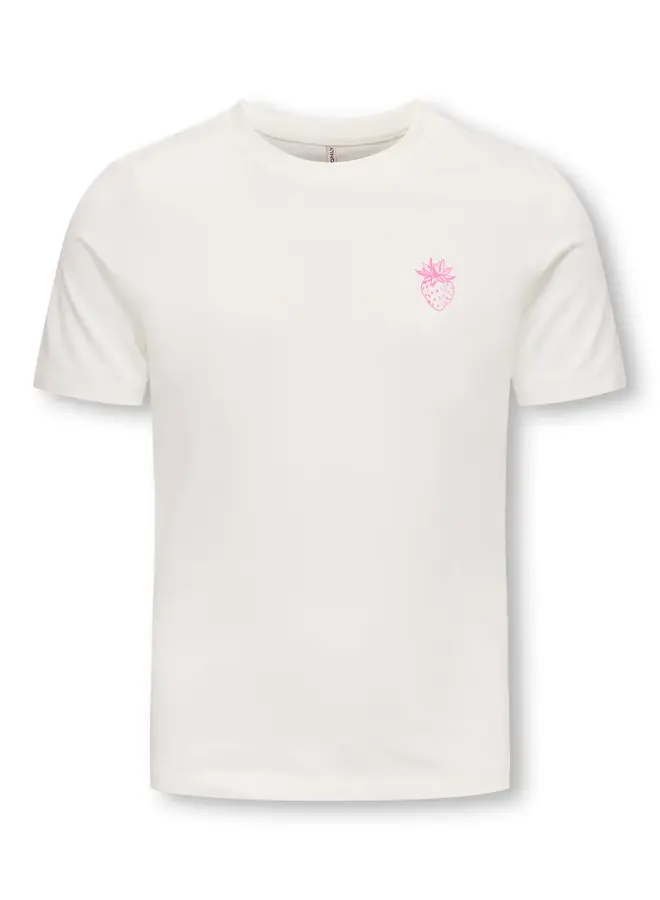 Kids Only - Bolette top - Cloud dancer/Delight