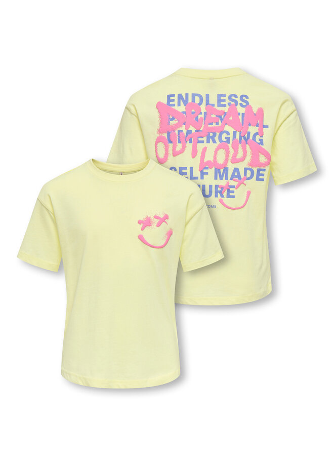 Bubble top - Tender yellow/Dream