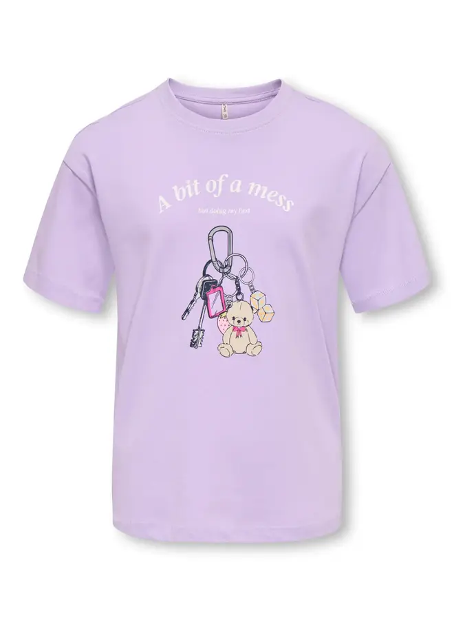 Kids Only - Vivvi loose lovely top - Lilac breeze/Mess