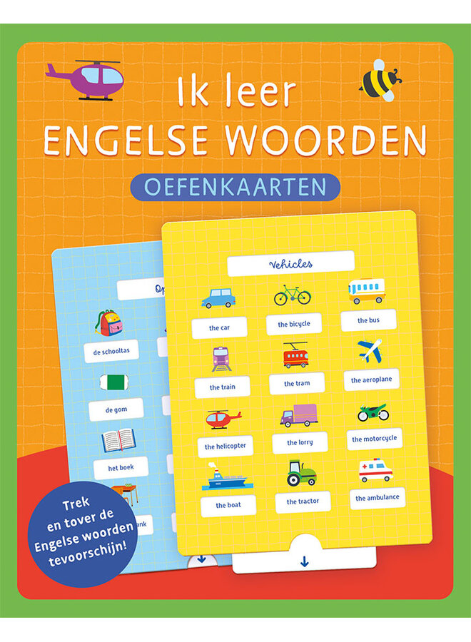Ik leer Engelse woorden - Oefenkaarten