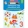Deltas - Oefenpret met uitwisbare stift - Allereerste teloefeningen (4-5 jaar)