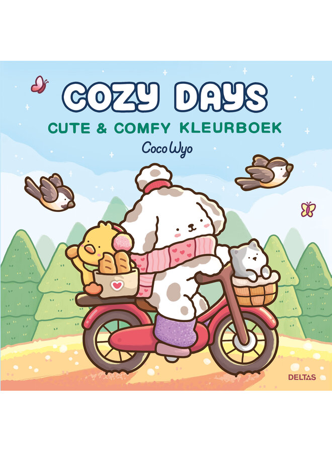 Deltas - Cozy days - Cute & comfy kleurboek