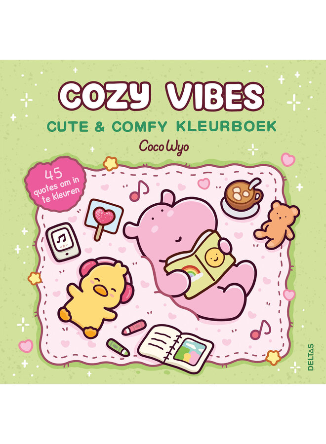 Cozy vibes - Cute & comfy kleurboek