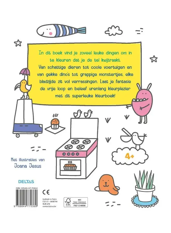 Deltas - 101 dingen om te kleuren