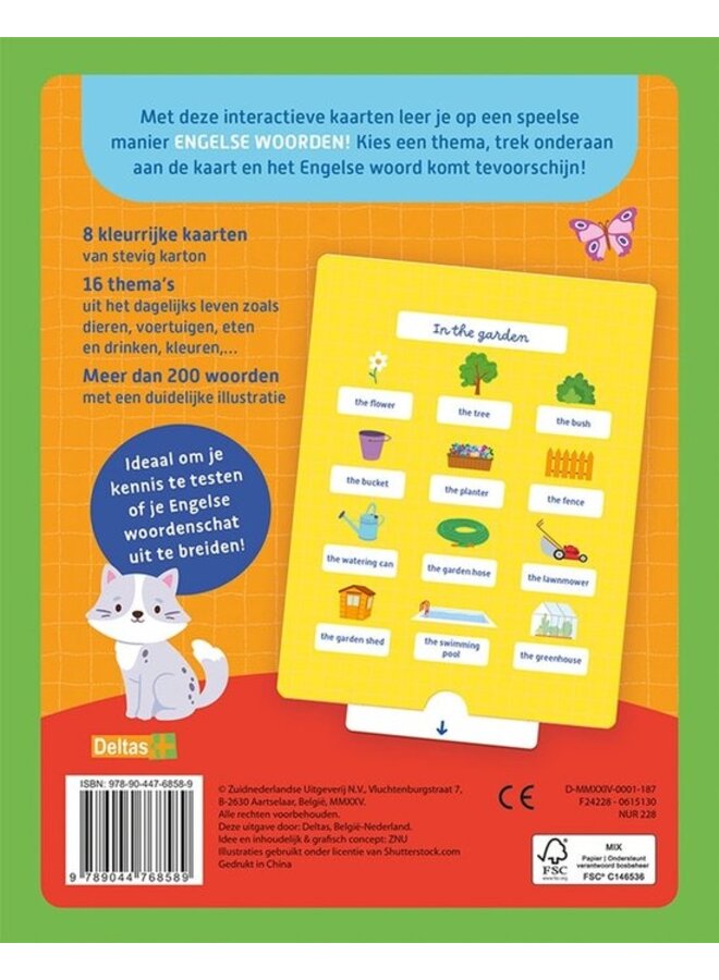 Deltas - Ik leer Engelse woorden - Oefenkaarten