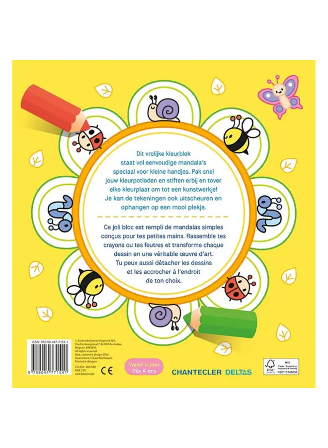 Deltas - Happy mandala color