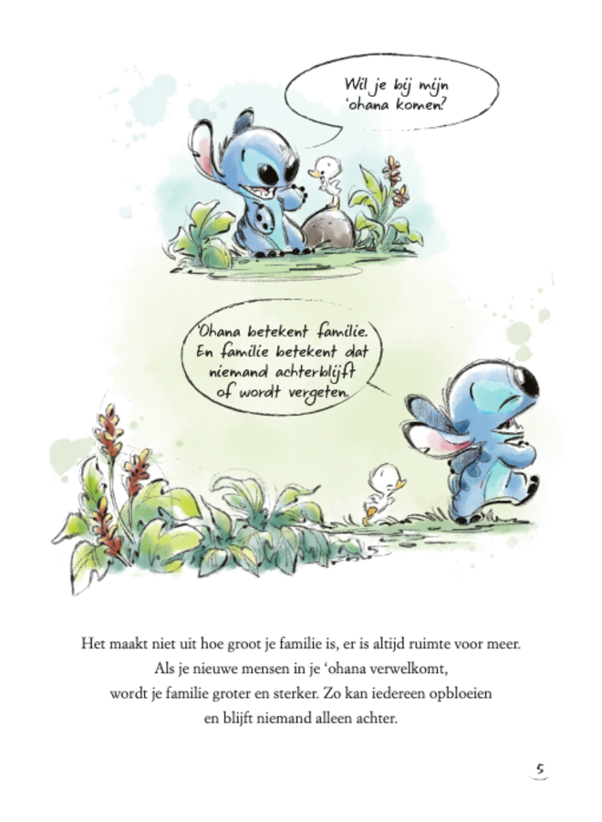 Deltas - Disney Stitch - Ohana betekent familie