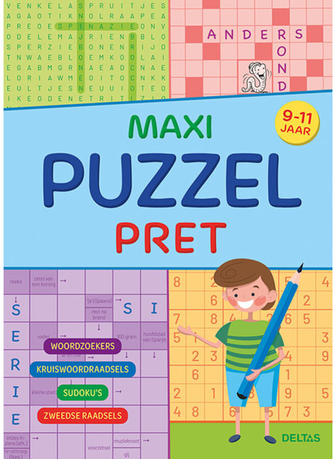 Deltas - Maxi puzzelpret (9-11 jaar)