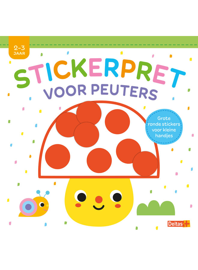 Stickerpret voor peuters (2-3 j.)