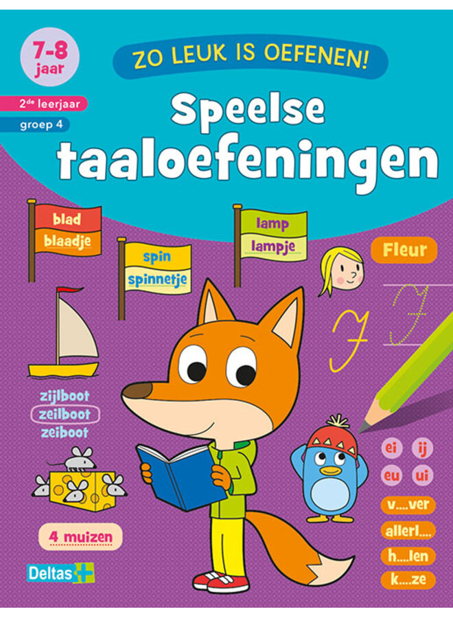 Zo leuk is oefenen! Speelse taaloefeningen (7-8 jaar)