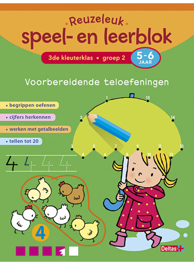 Deltas - Reuzeleuk speel- en leerblok - Voorbereidende teloefeningen (5-6 jaar)
