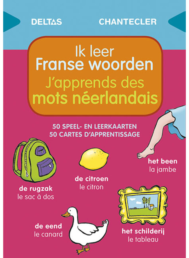 Deltas - Speel- en leerkaarten - Ik leer Franse woorden