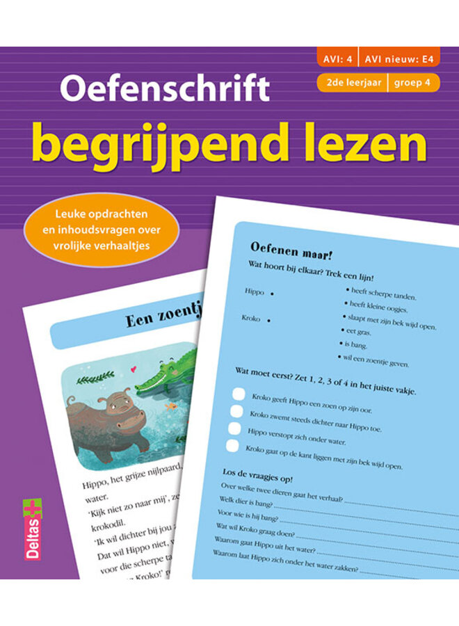 Deltas - Oefenschrift begrijpend lezen (AVI E4)