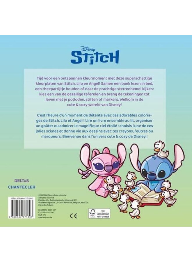 Deltas - Disney - Cute & cozy color Stitch