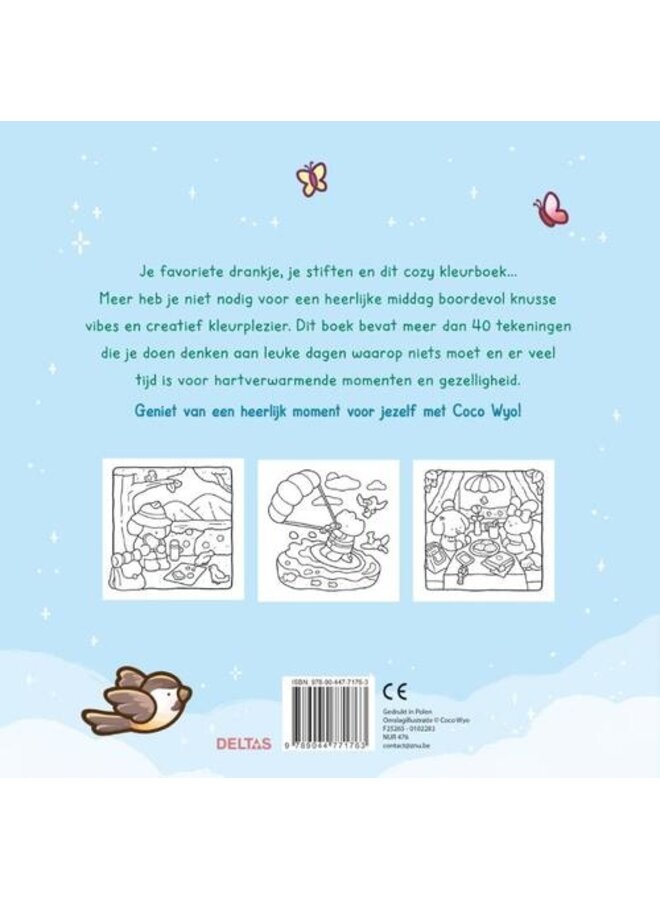 Deltas - Cozy days - Cute & comfy kleurboek